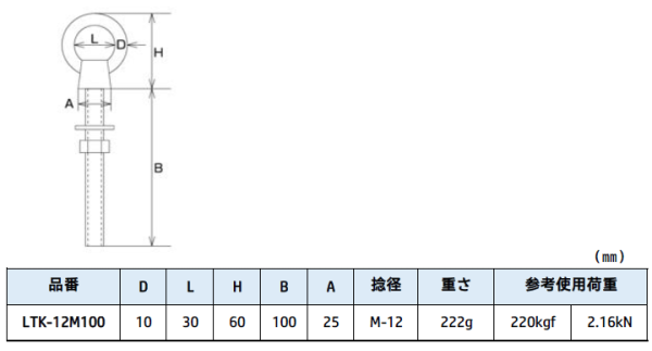 MM�����ƥ�쥹��K�����󥰥����ܥ�ȡ�LTK-12M100