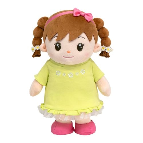 若草色のチュニックワンピース