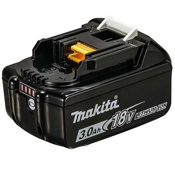 マキタ 18V 3.0Ah リチウムイオンバッテリ（残容量表示） | 穴あけ 