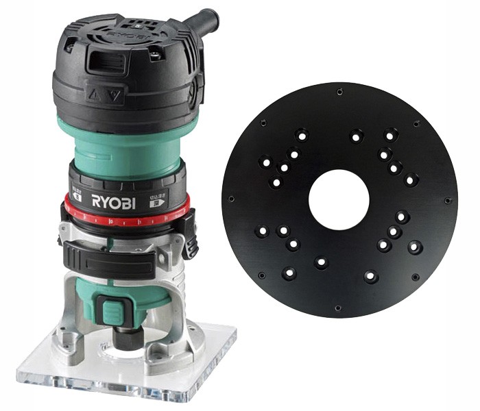 京セラ（リョービ） 電子トリマ TRE-60V＋トリマ用アルミプレート