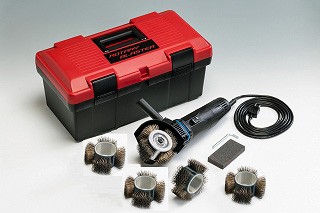 ゴトー電機 高速剥離機 電動ロータリーブラスター43mm幅ブラシセット 