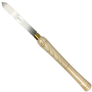 ピーウッド 木工旋盤用バイト パーティングツール 19.6mm×3.2mm