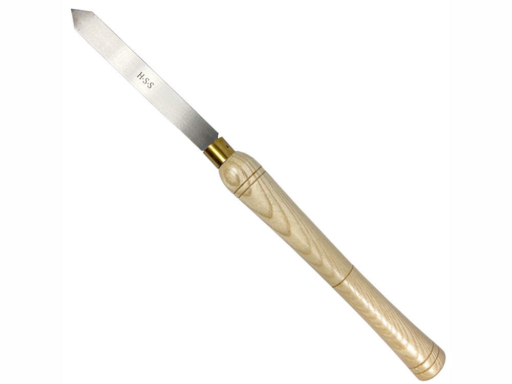 ピーウッド 木工旋盤用バイト パーティングツール 19.6mm×3.2mm