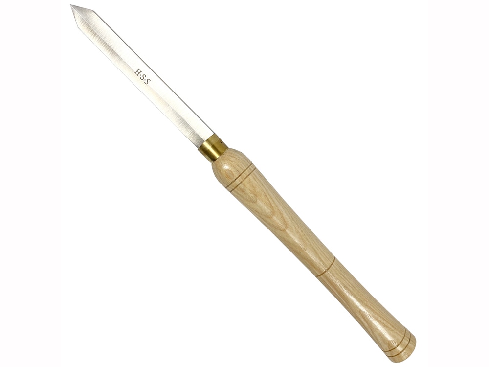 ピーウッド 木工旋盤用バイト ダイヤモンドパーティングツール 19.6mm×4.7mm