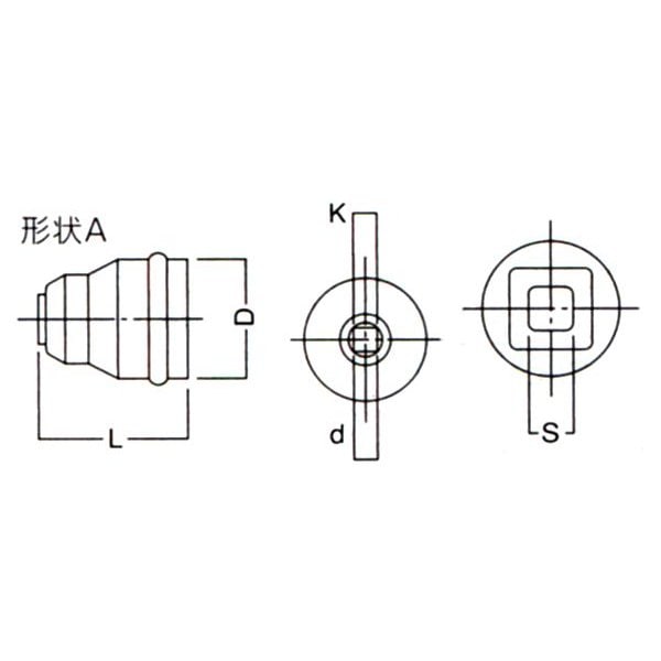 HiKOKI M 10 3/8″タップホルダ組 形状A 995280