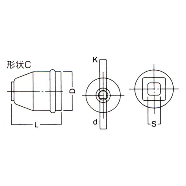 HiKOKI M 14 タップホルダ組 形状C 995300