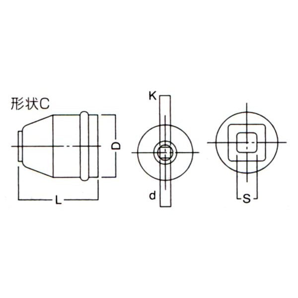 HiKOKI M16 タップホルダ組 形状C 996341