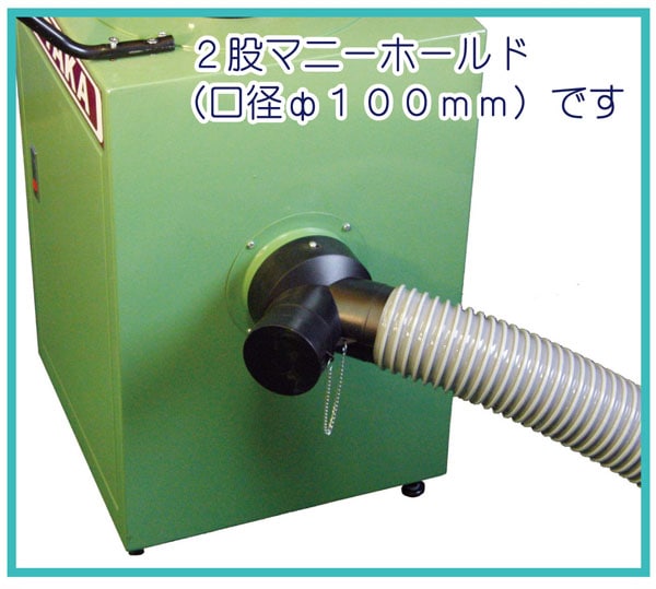 ユタカ UF-502用2又集塵マニホールド
