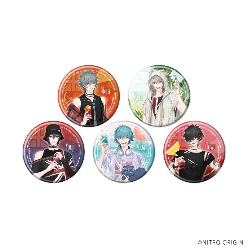 缶バッジ【ニトロキラル x HUB】ブラインド(全5種