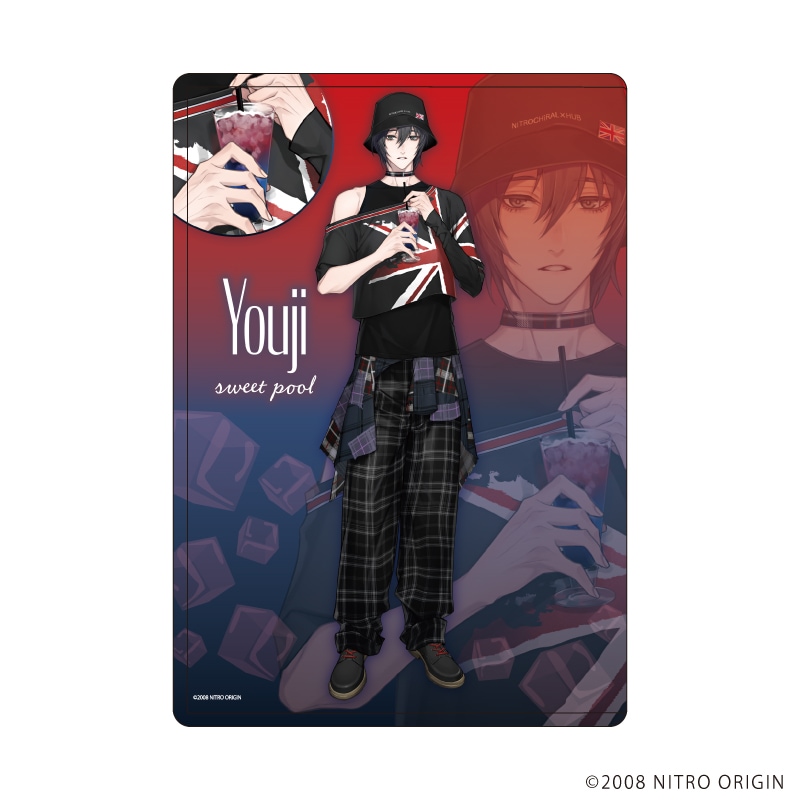 YU アクリルケース キャラクリアケース【ニトロキラル x HUB】崎山 蓉司