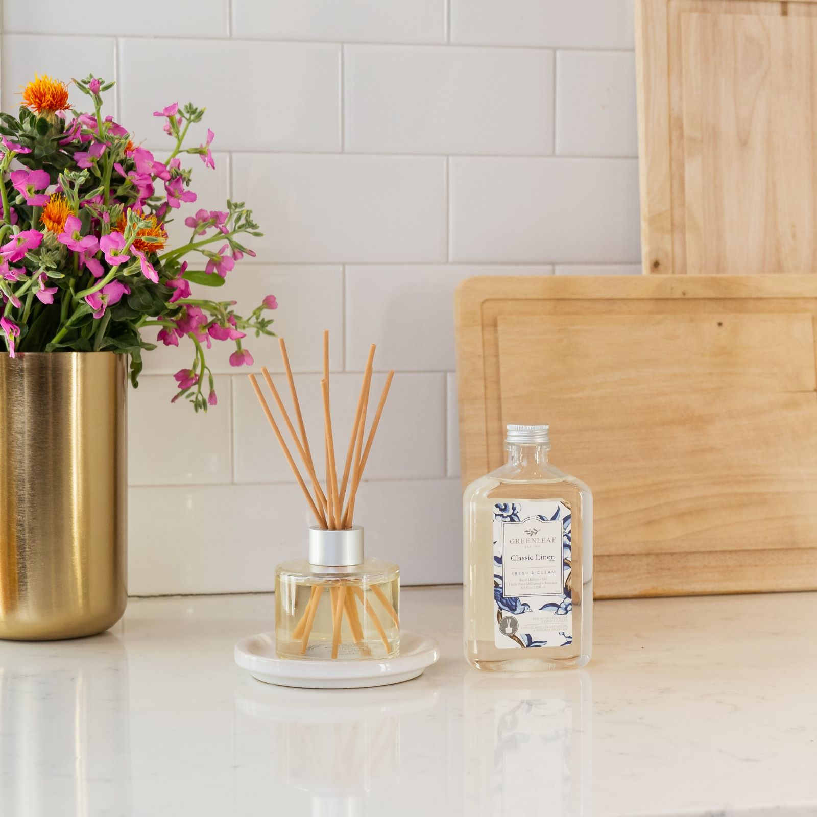 リードディフューザー クラシックリネン | グリーンリーフオフィシャル