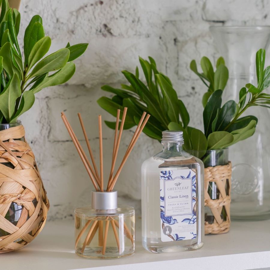 リードディフューザーオイル クラシックリネン | グリーンリーフ