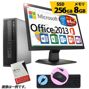 正規 Microsoft Office Home and Business 2013 デスクトップ パソコン 液晶セット 第4世代 Core i7 信頼の品質と安心サポート 店長おまかせ Window