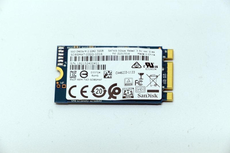 SanDisk SSD M.2 2242 32GB wp2061【中古】【税込】【ネコポス】【送料無料】【代引不可】-パソコンショップ プラン