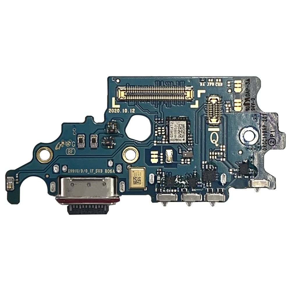 Galaxy S21 ドックコネクター USB Type-C 充電口 マイク 修理用部品