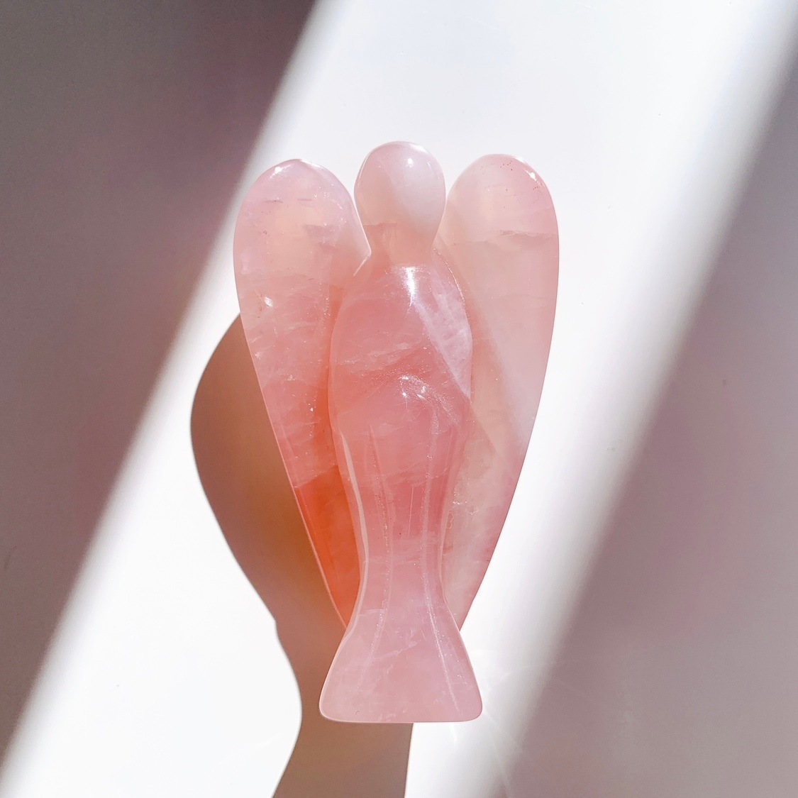 ローズクォーツ 天使型
