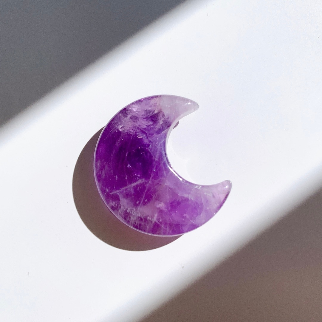 アメジスト 月型 小