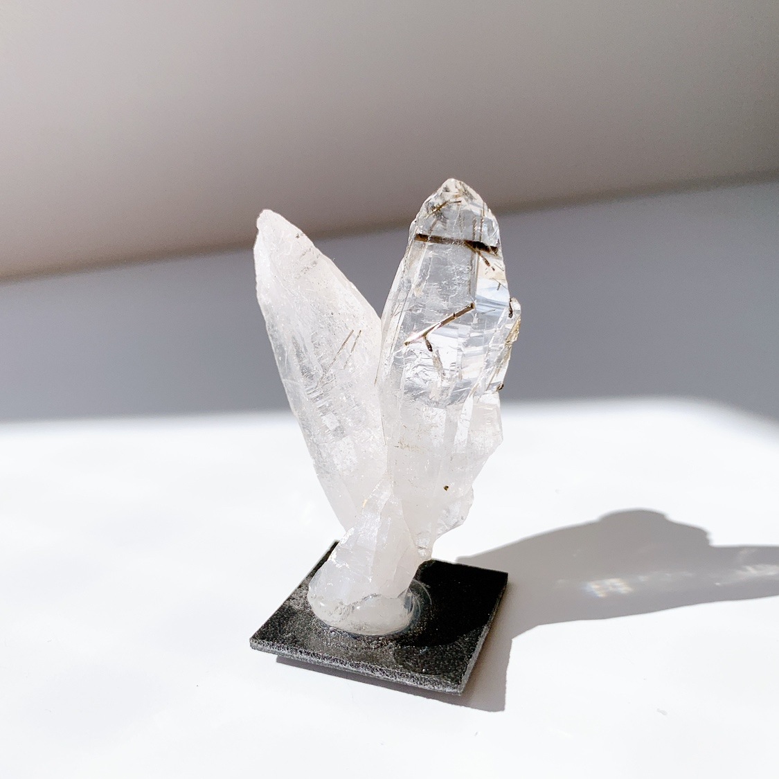 ブラックトルマリンインクォーツ 原石 | 原石 | Crystals by Purely