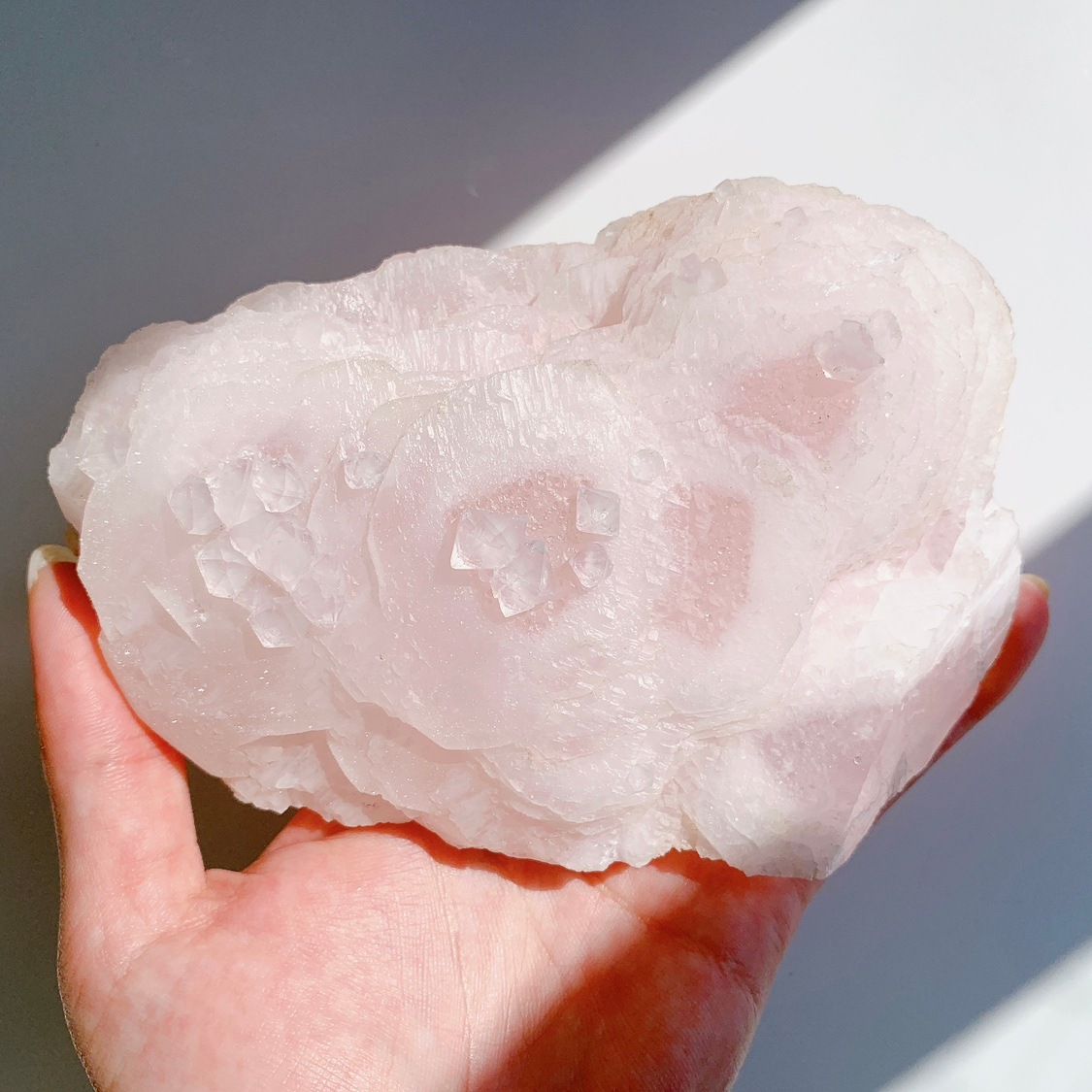 超希少!!!】千階 ピンクカルサイト 原石【13kg】ーt310