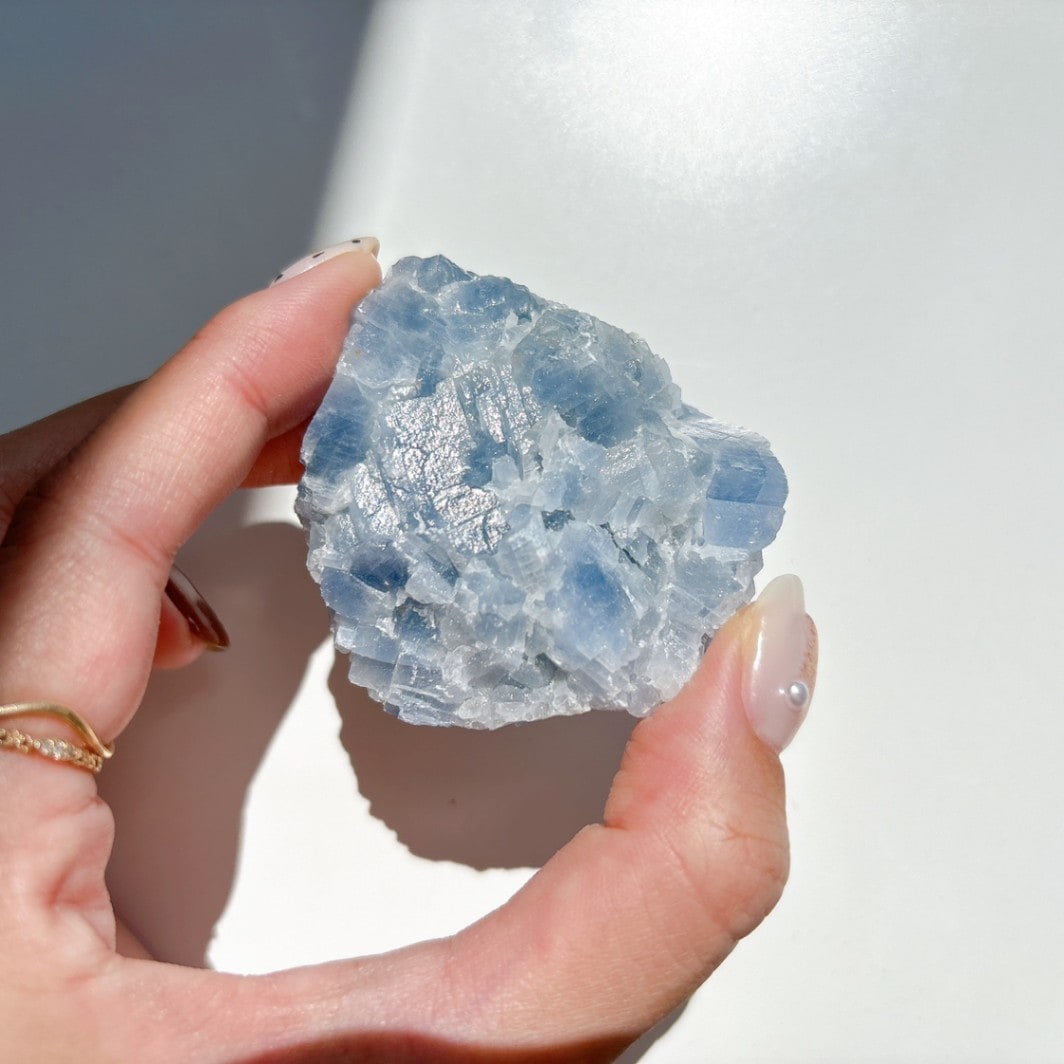 ブルーカルサイト 原石ブロック | 原石 | Crystals by Purely ブルーカルサイト 原石ブロック | 原石 | Crystals by Purely