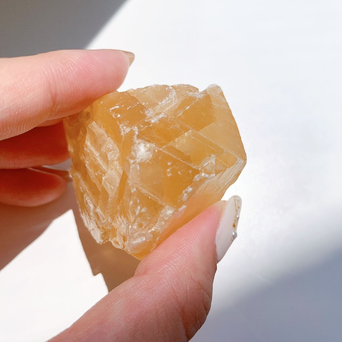 ハニーカルサイト原石ブロック