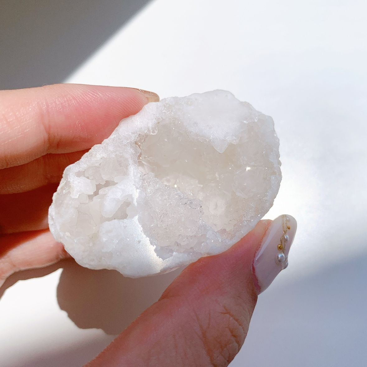 アゲート ジオード原石