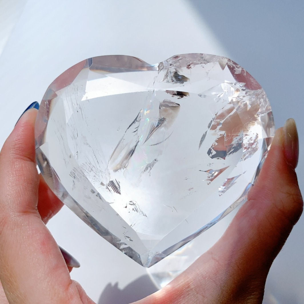 レムリアン水晶 ハート型 | ハート型 | Crystals by Purely
