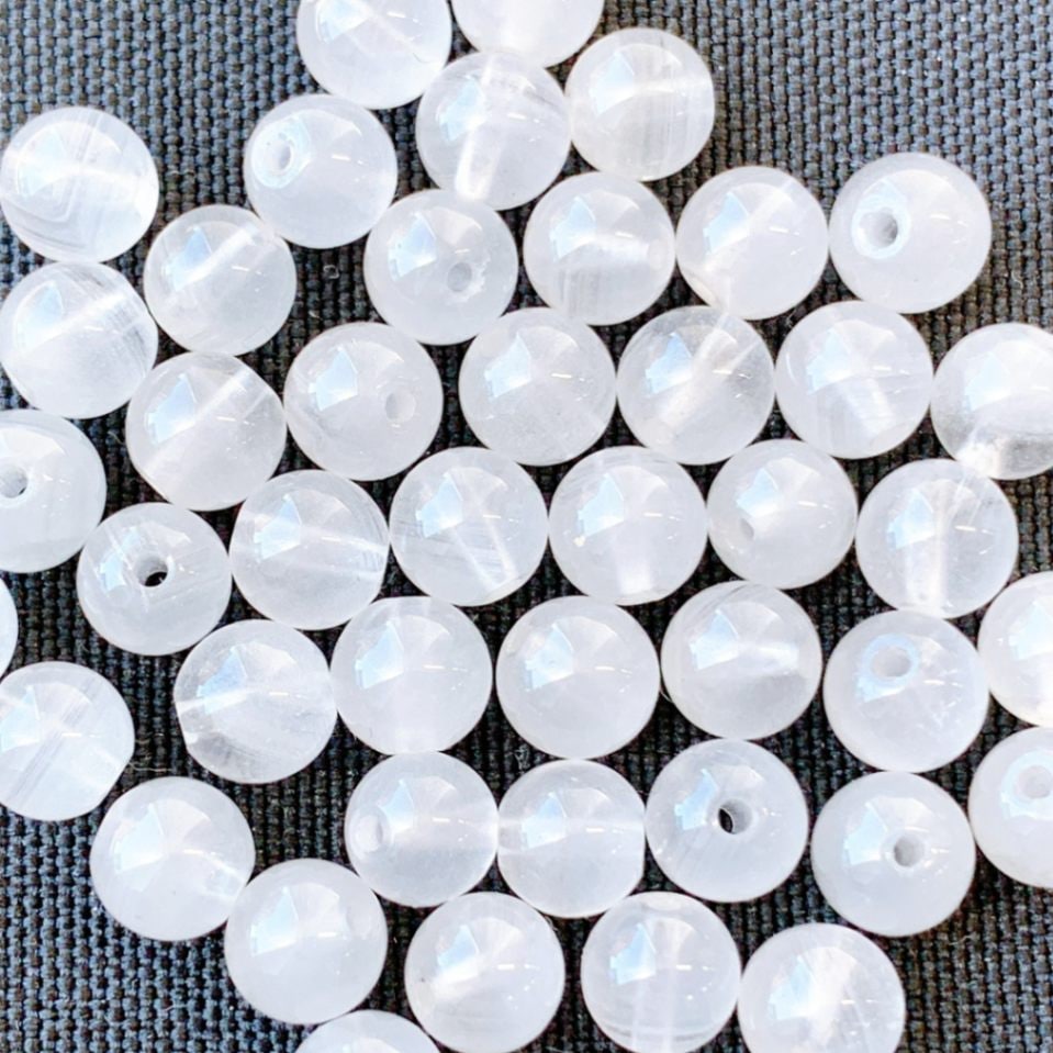 [86B]アンフィボールインクォーツ(6mm)