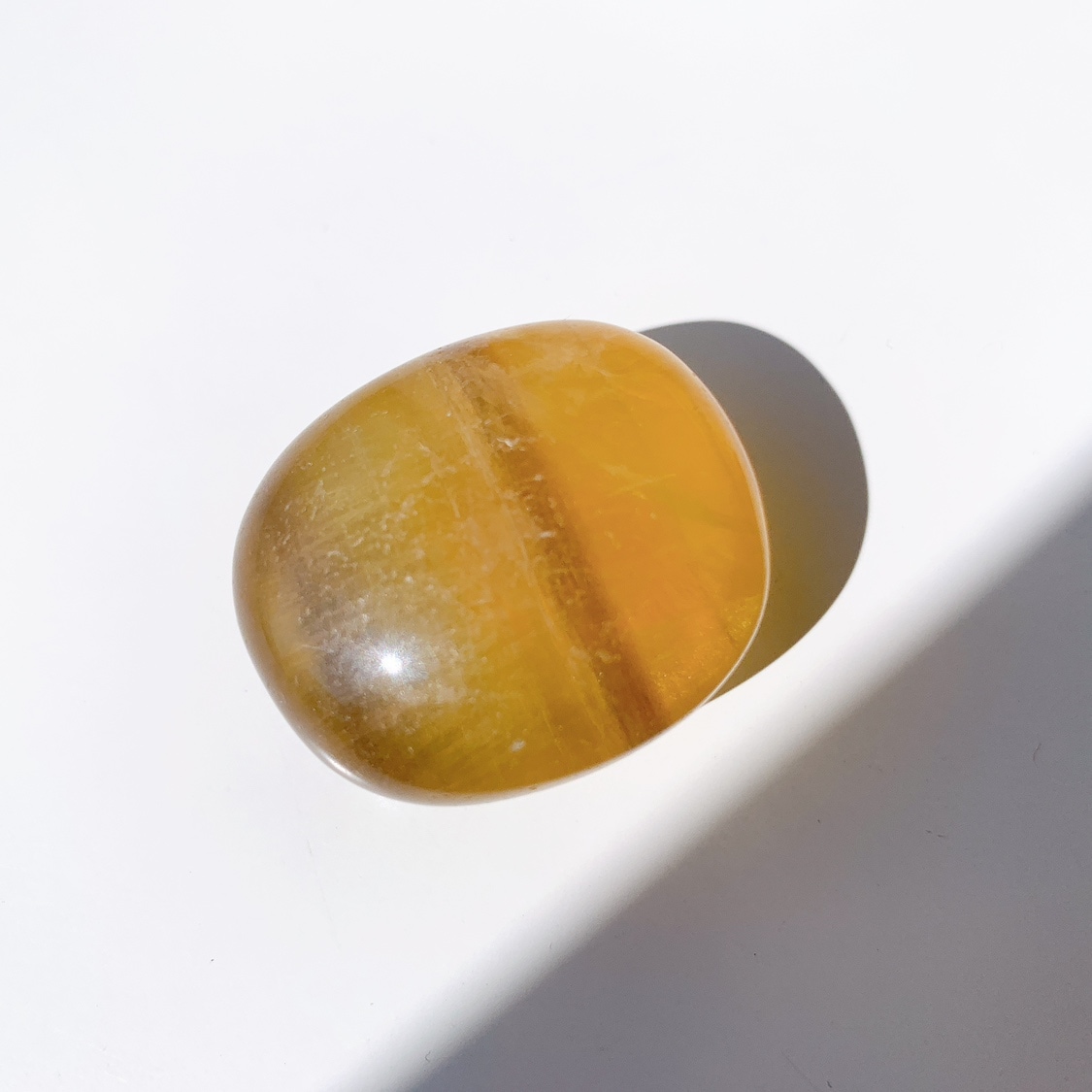 イエローフローライト タンブル