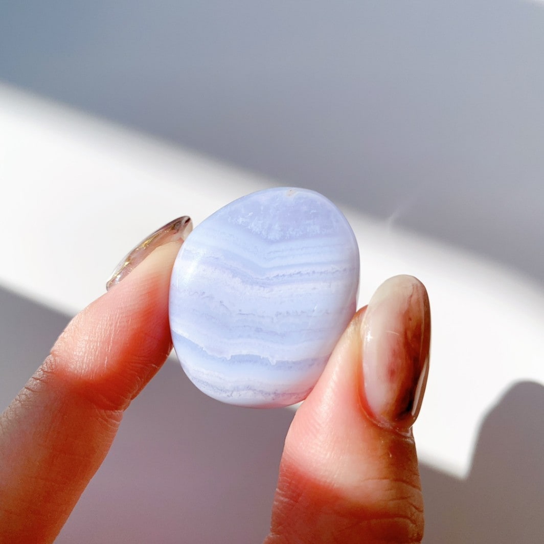 ブルーレースアゲート タンブル