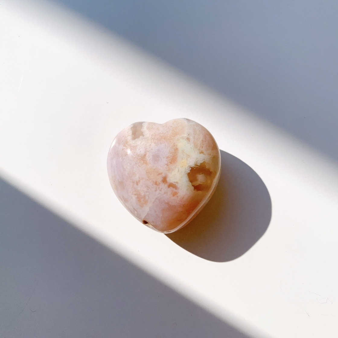 さくらアゲート ハート型 小
