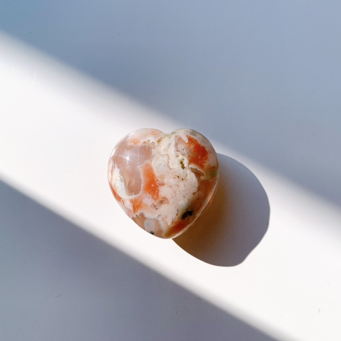 さくらアゲート ハート型 小