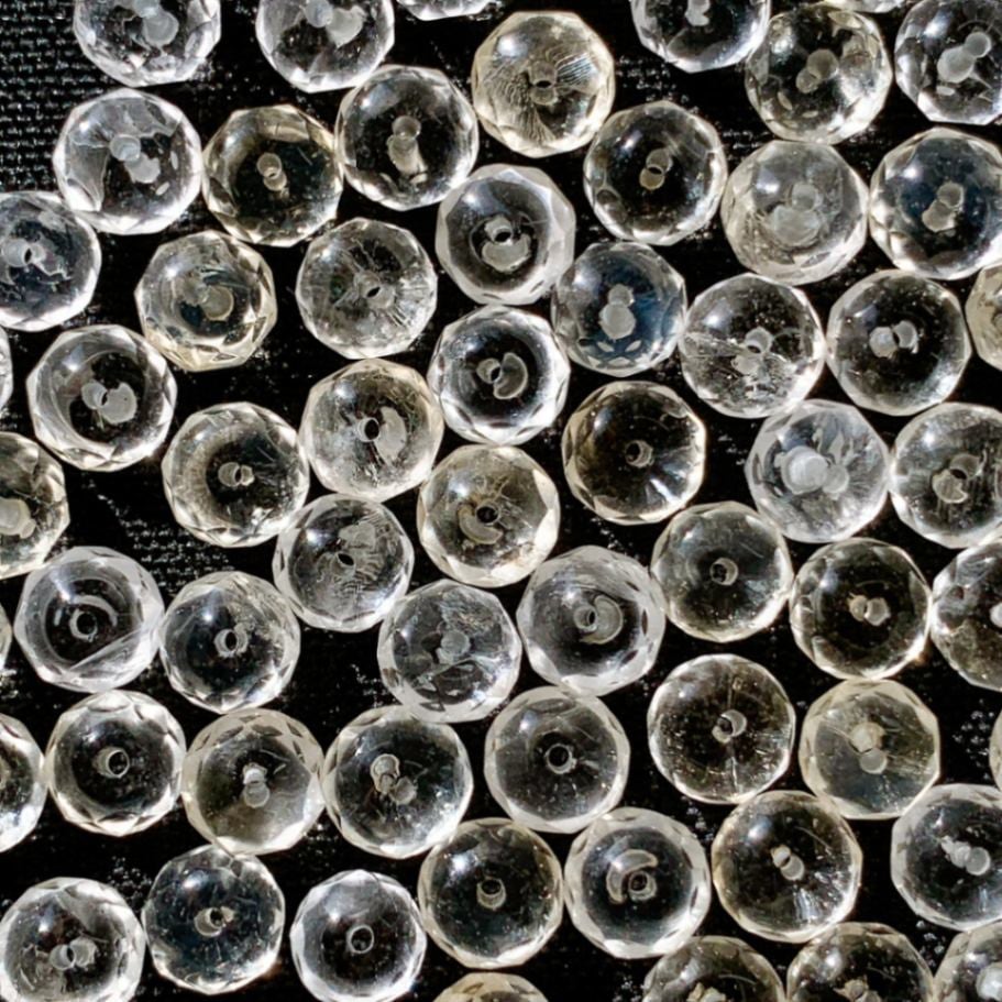 [280B]シトリン 20面カット (6〜7mm)