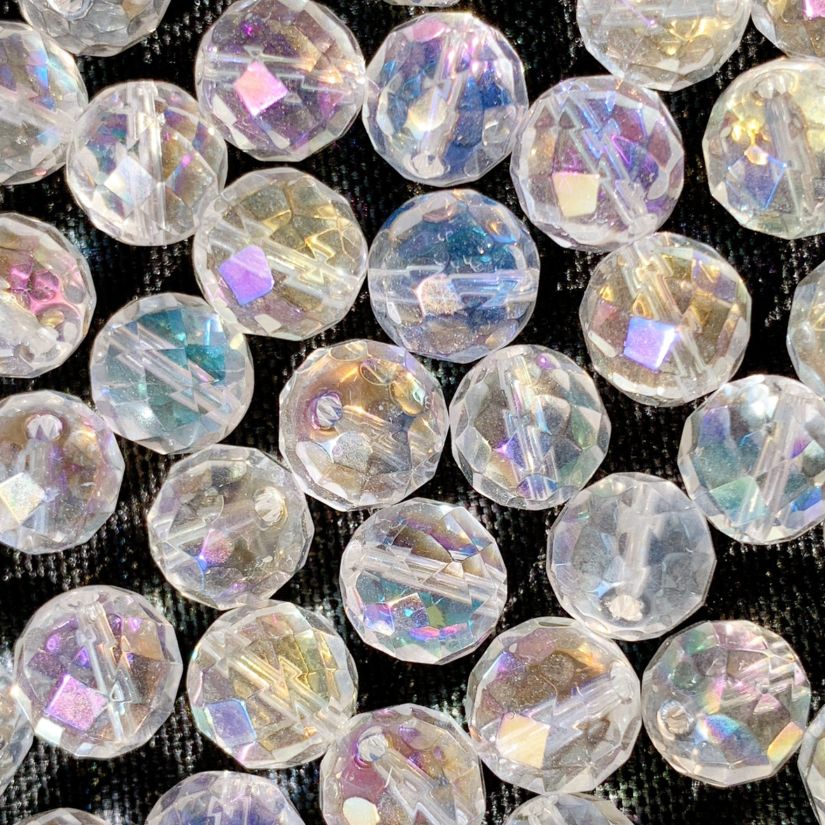 [724B]エンジェルオーラ（レインボーオーラ）64面カット(10mm)