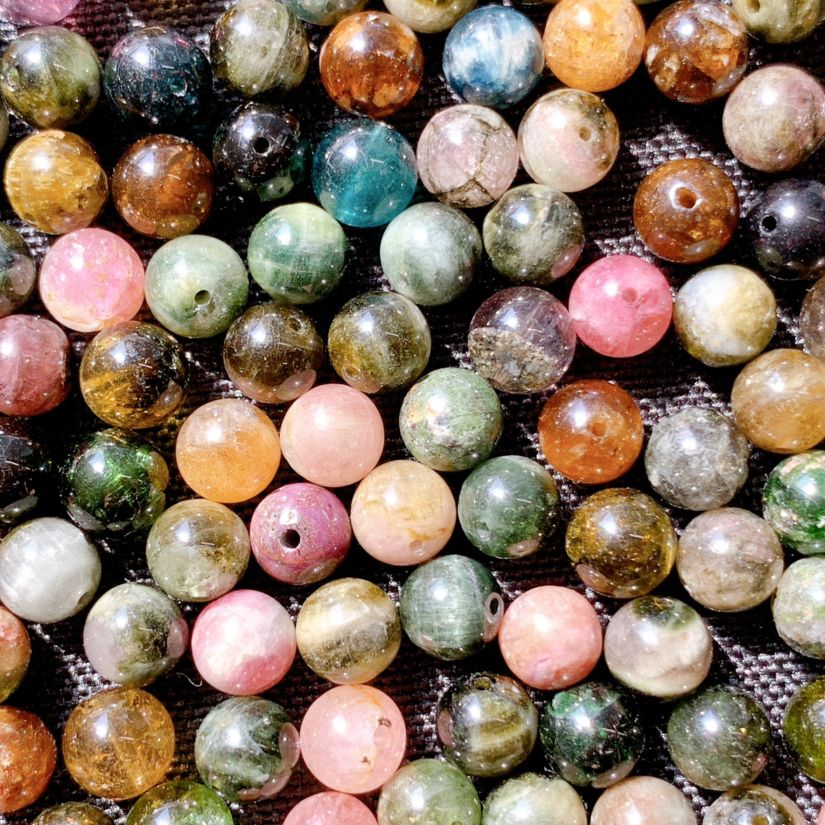 [770B]トルマリン ミックスカラー (A・6mm)