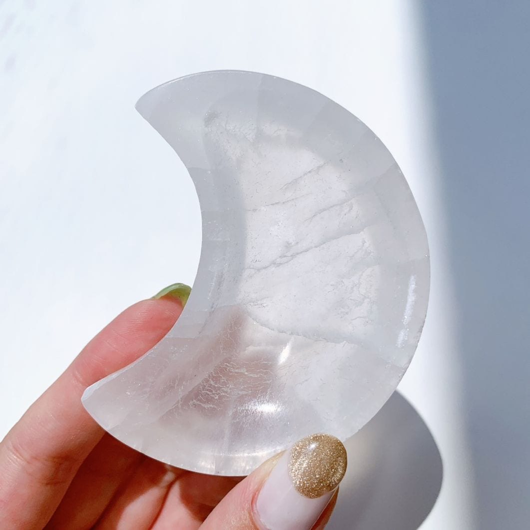 セレナイト 月型ボウル