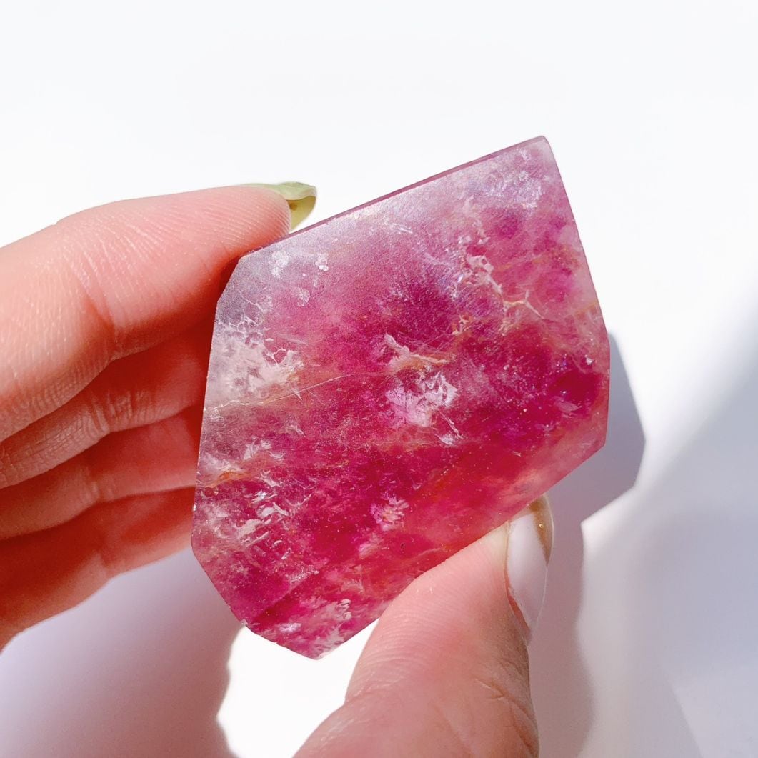 パープルフローライト ラフカットポリッシュ