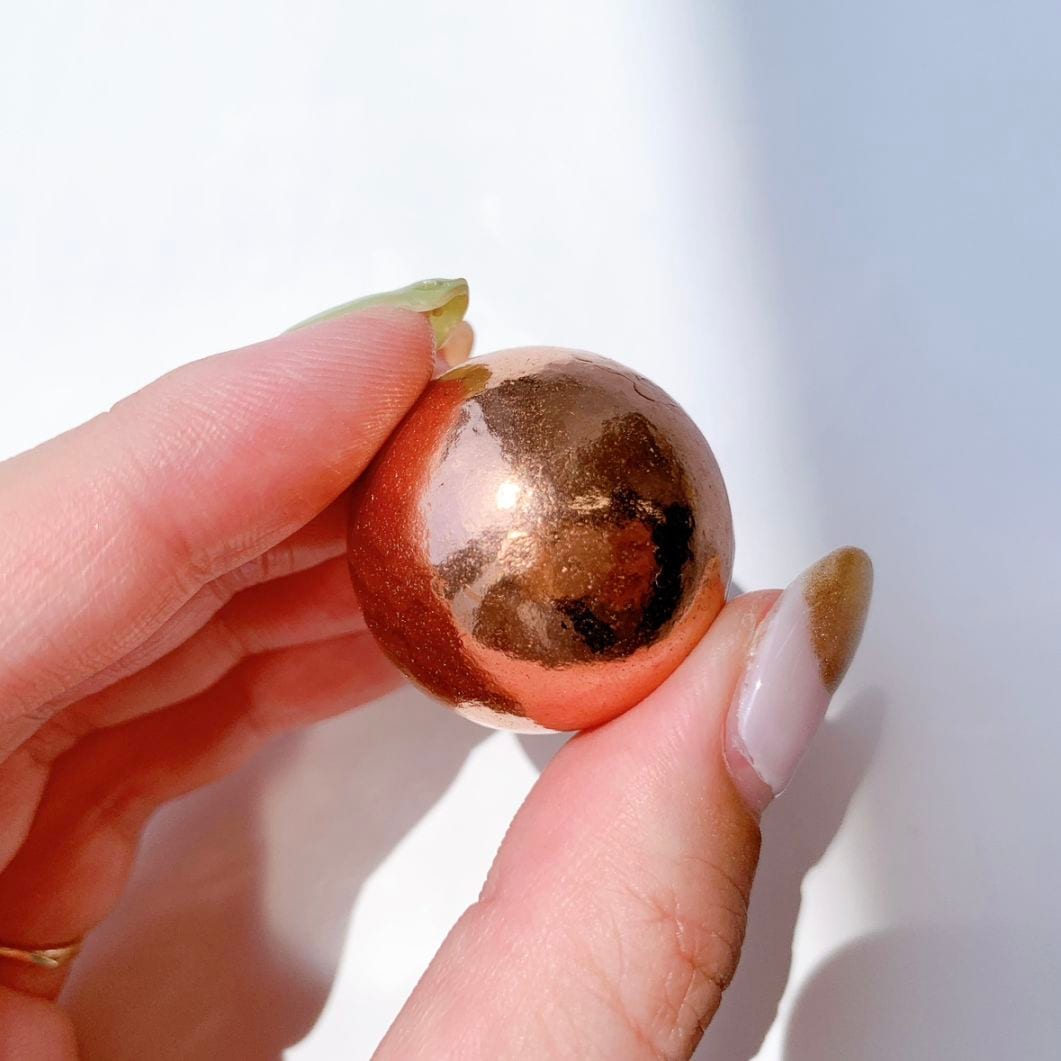 コッパー 自然銅 丸玉