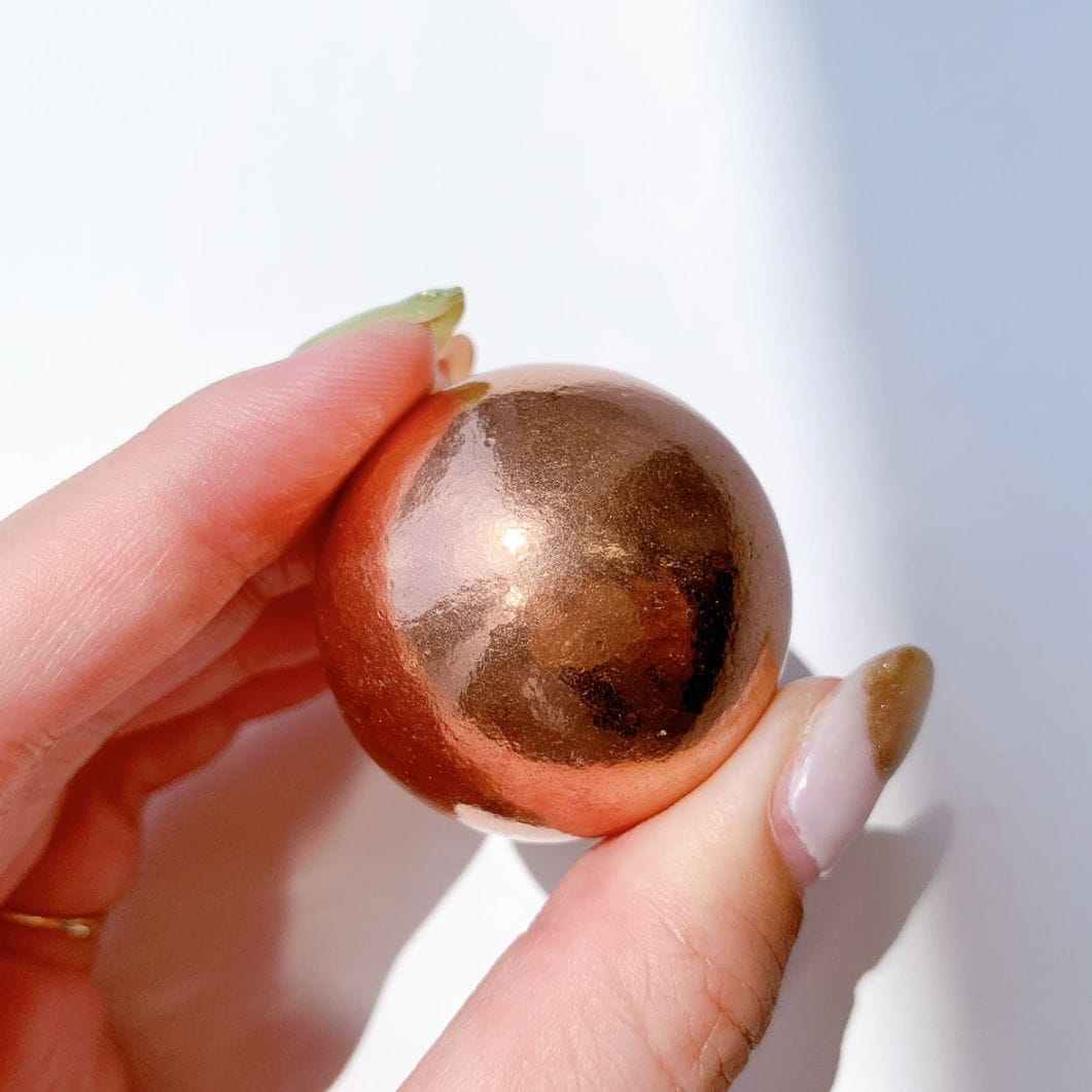 コッパー 自然銅 丸玉