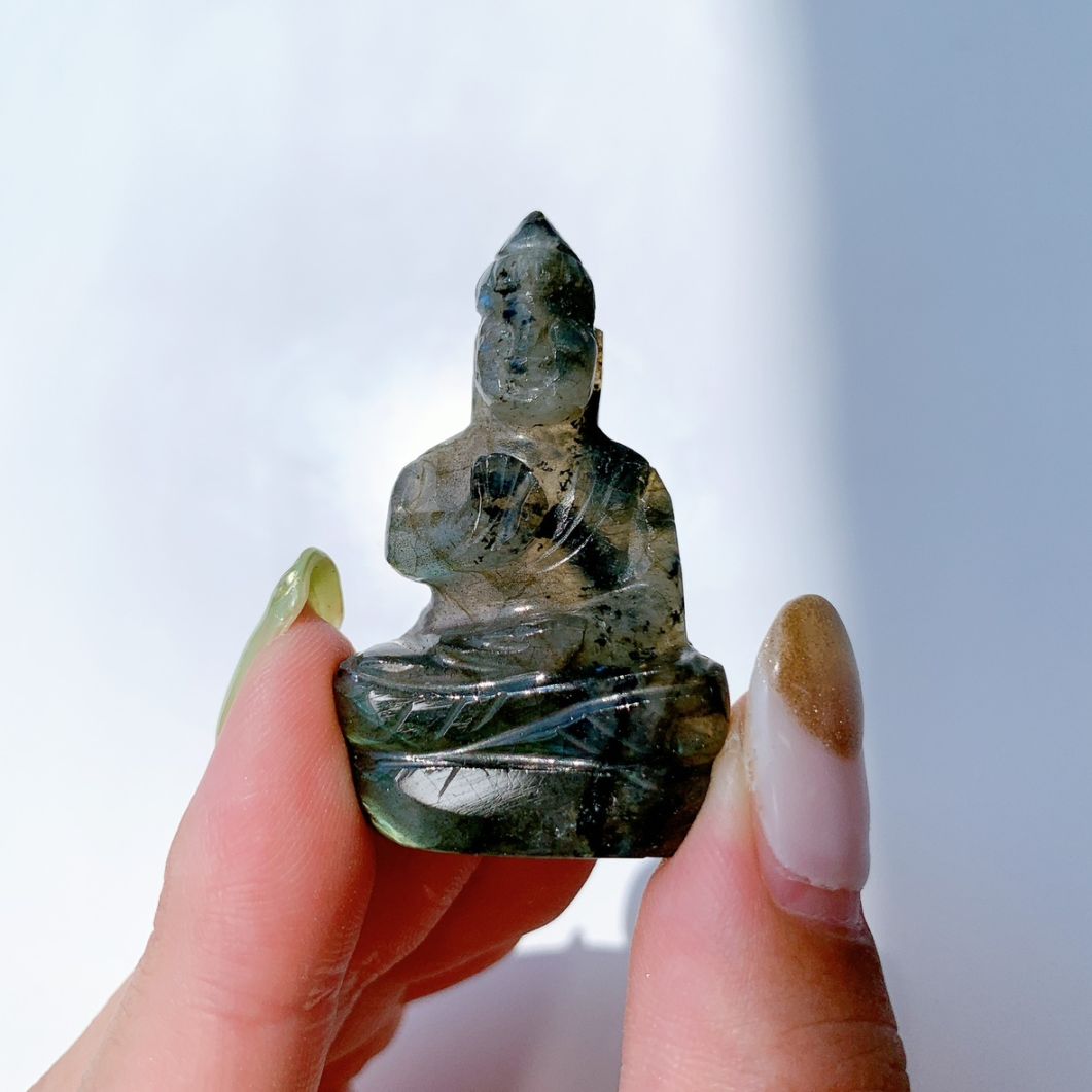 ラブラドライト  仏陀（ブッダ）型