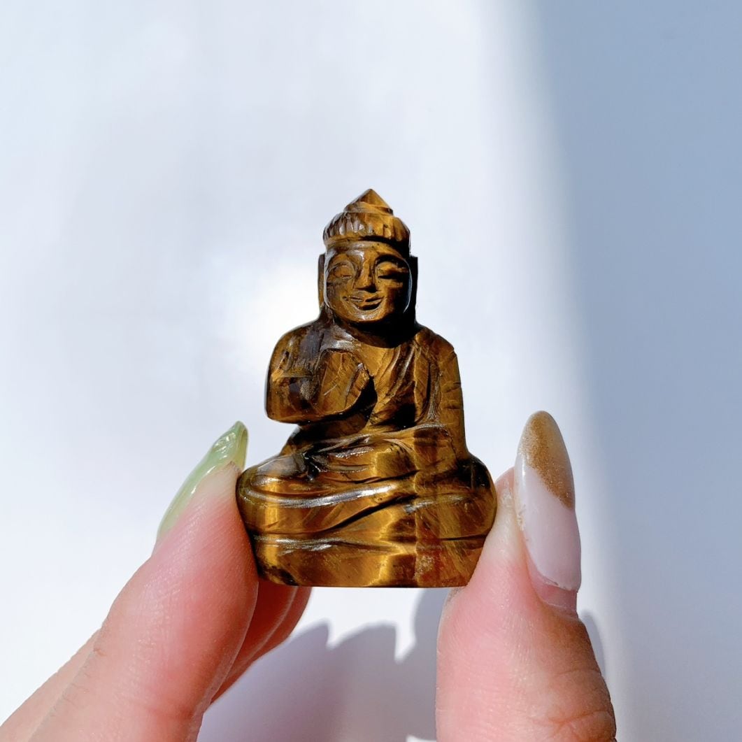 タイガーアイ 仏陀（ブッダ）型
