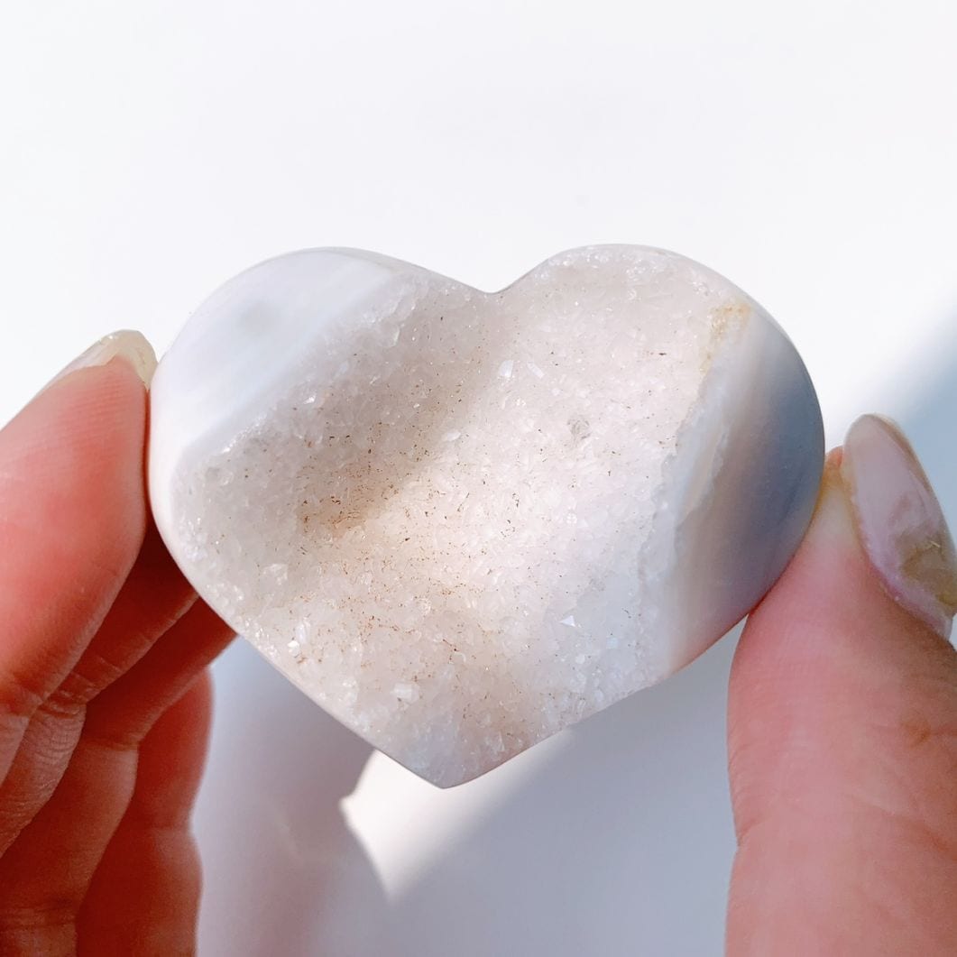 アゲート ハート型