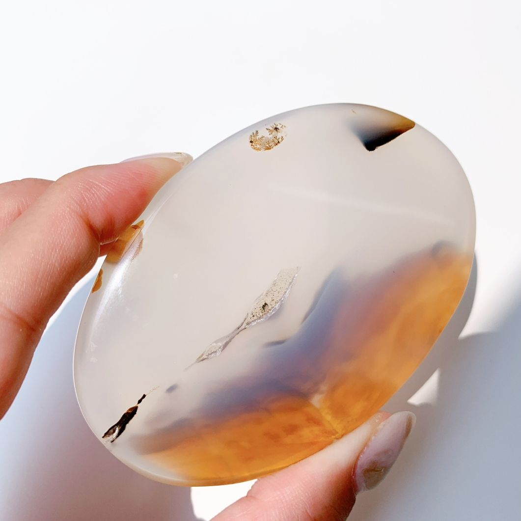 デンドリティックアゲート プレート