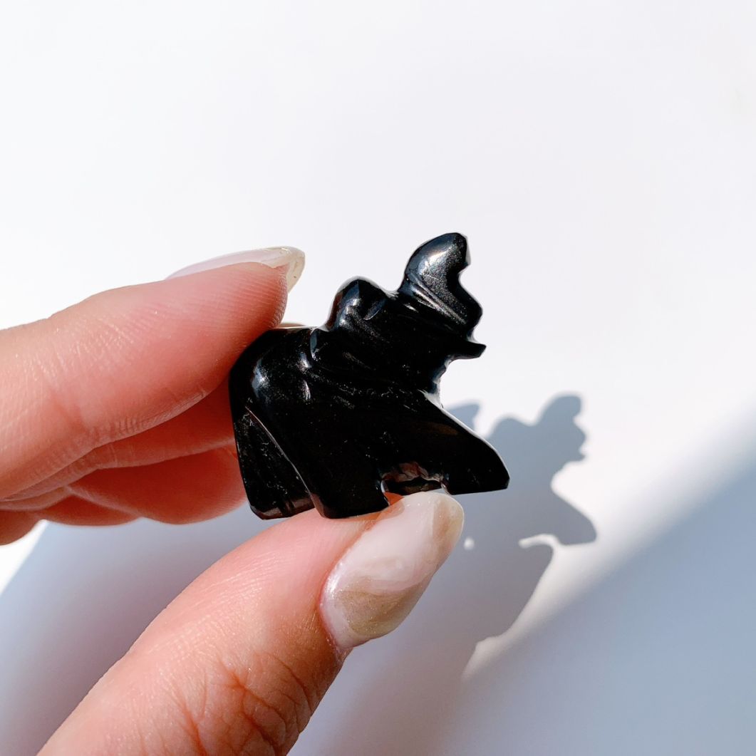 ブラックアゲート ゾウ型