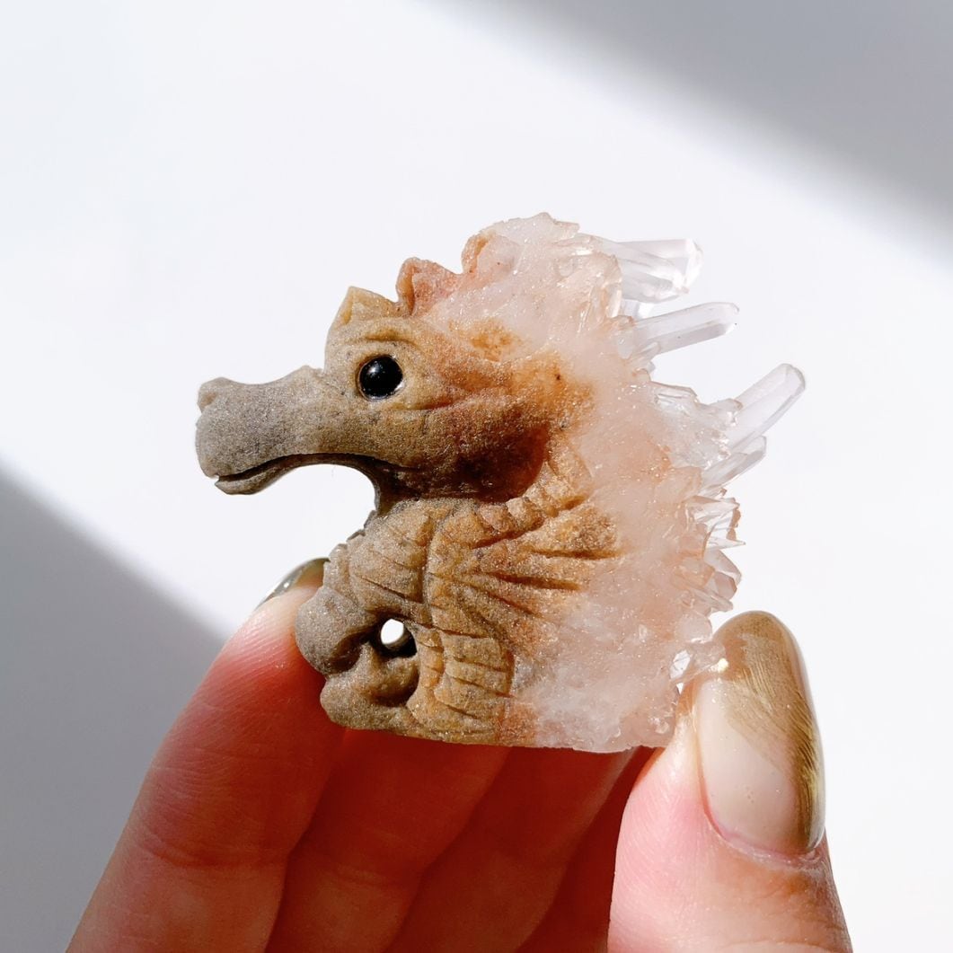 水晶 ドラゴン型