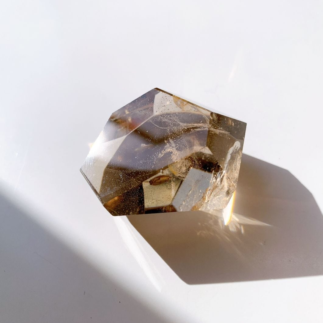 スモーキークォーツ ラフカットポリッシュ