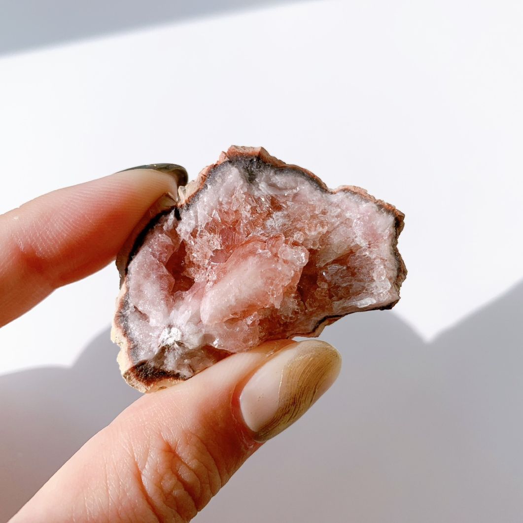 ピンクアメジスト クラスター 小