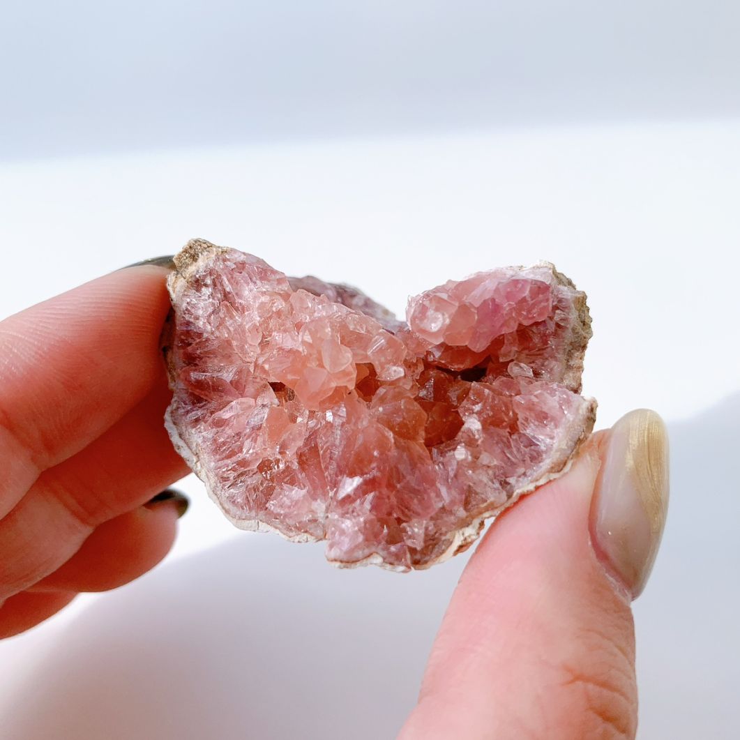 ピンクアメジスト クラスター 小