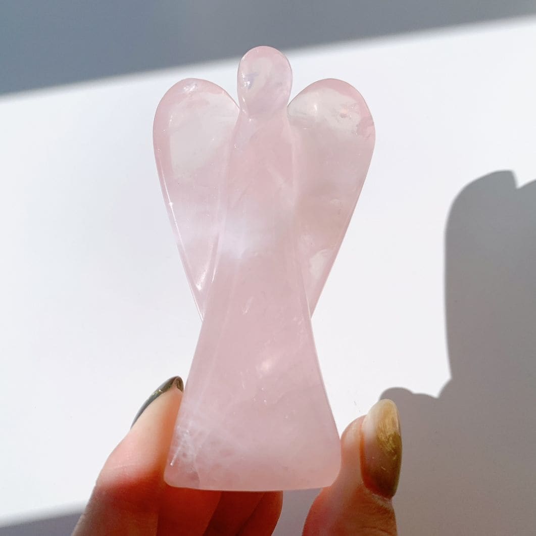ローズクォーツ 天使型