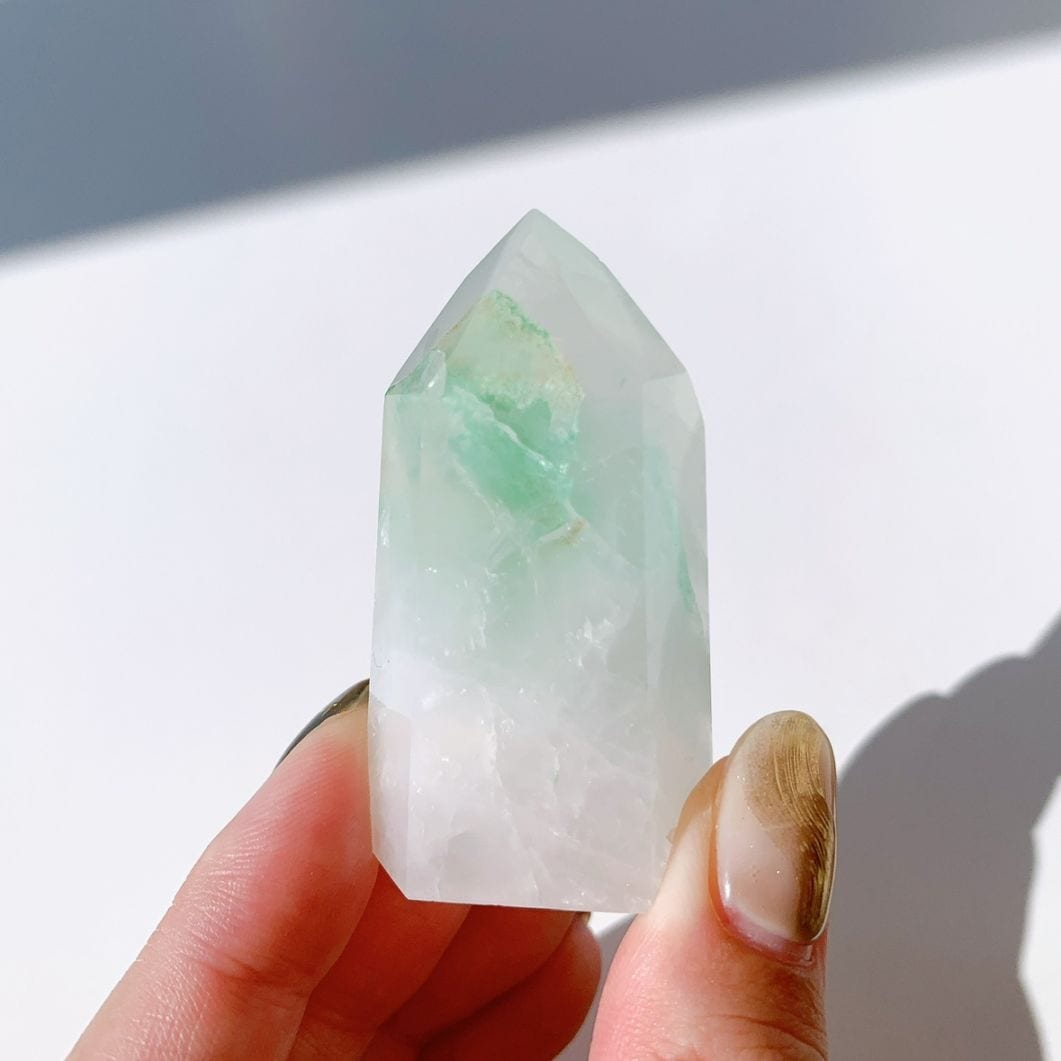 マラカイトインクォーツ ポイント